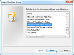 Create New Data Source window